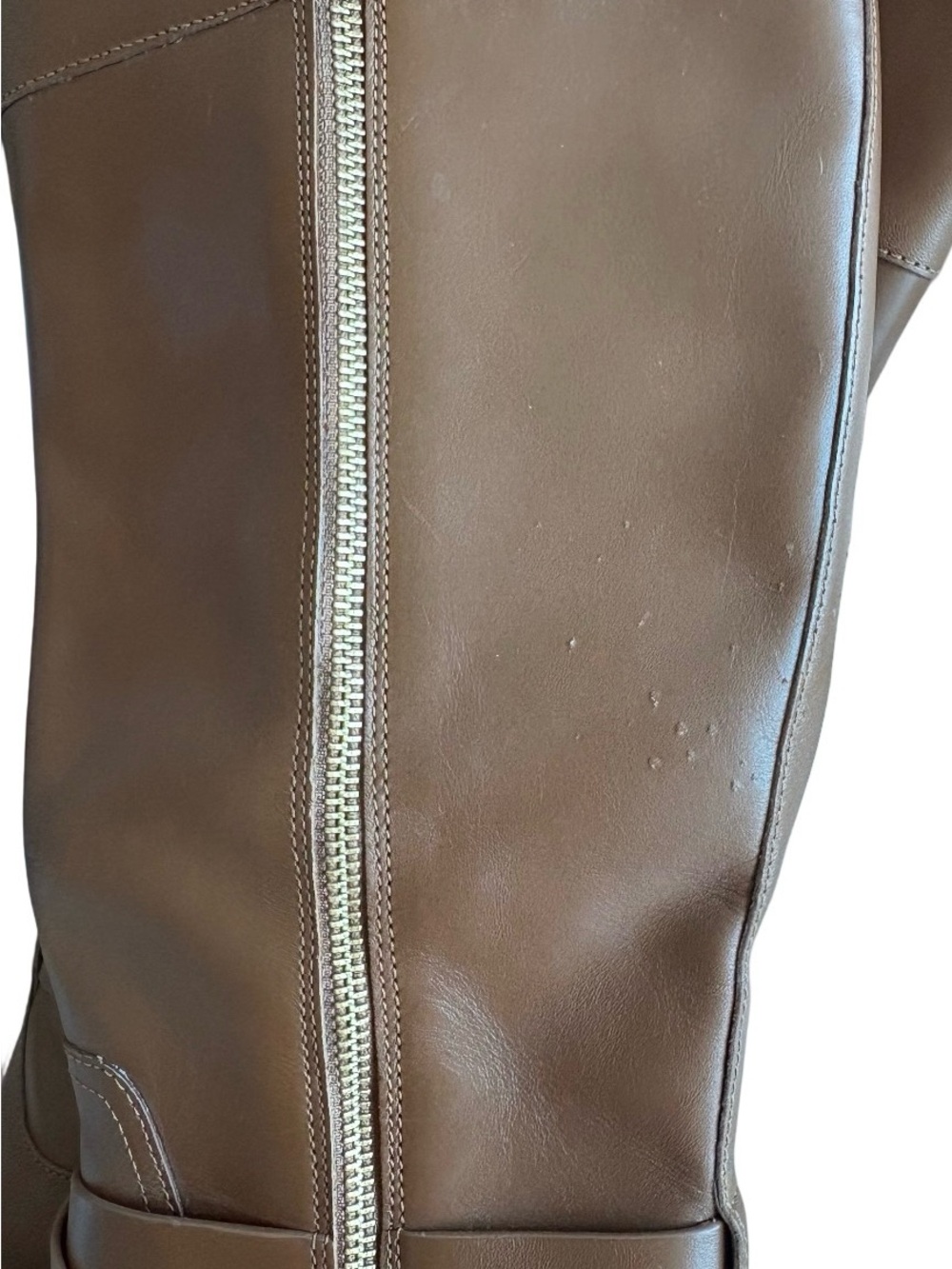 Michael Kors Kincaid Luggage Brown Riding Boots - Picture 7 of 7
